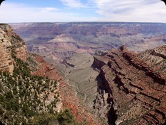 Grand-Canyon, Blick auf Plateau Point