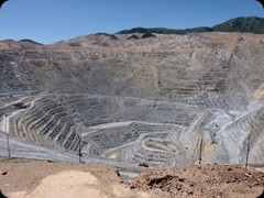 Kupfermine (Bingham copper mine) bei Salt Lake City