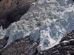 Gletscherblick am Aussichtspunkt des Valle del Francés
