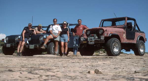 Jeeper in Moab