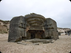 Bunker am Strand von Løkken, DK