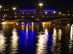 Stockholm bei Nacht