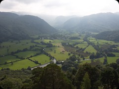 Blick übers Borrowdale