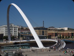 Millenniumbridge in Newcastle