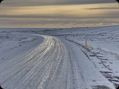 Ringstraße im Winter
