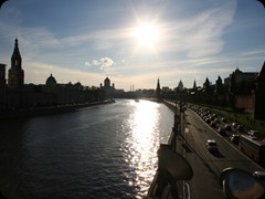 Die Moskwa ist ein 502 km langer linker Nebenfluss der Oka